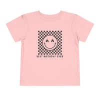 Best Birthday Ever Bella Canvas Toddler Short Sleeve Tee