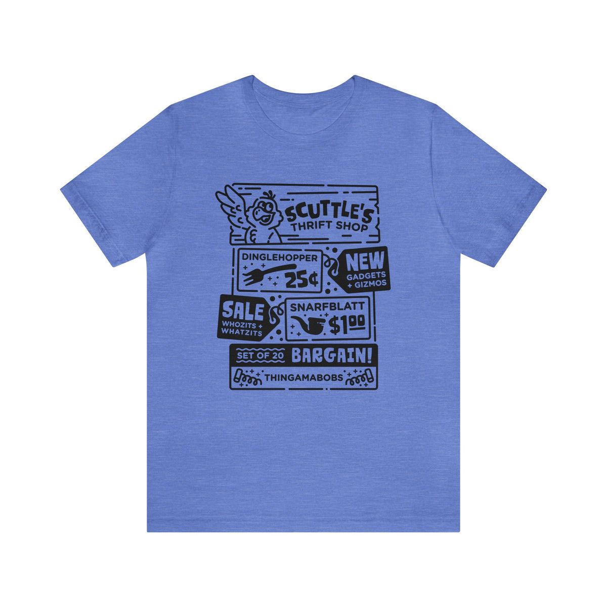 Scuttle’s Thrift Shop Bella Canvas Unisex Jersey Short Sleeve Tee