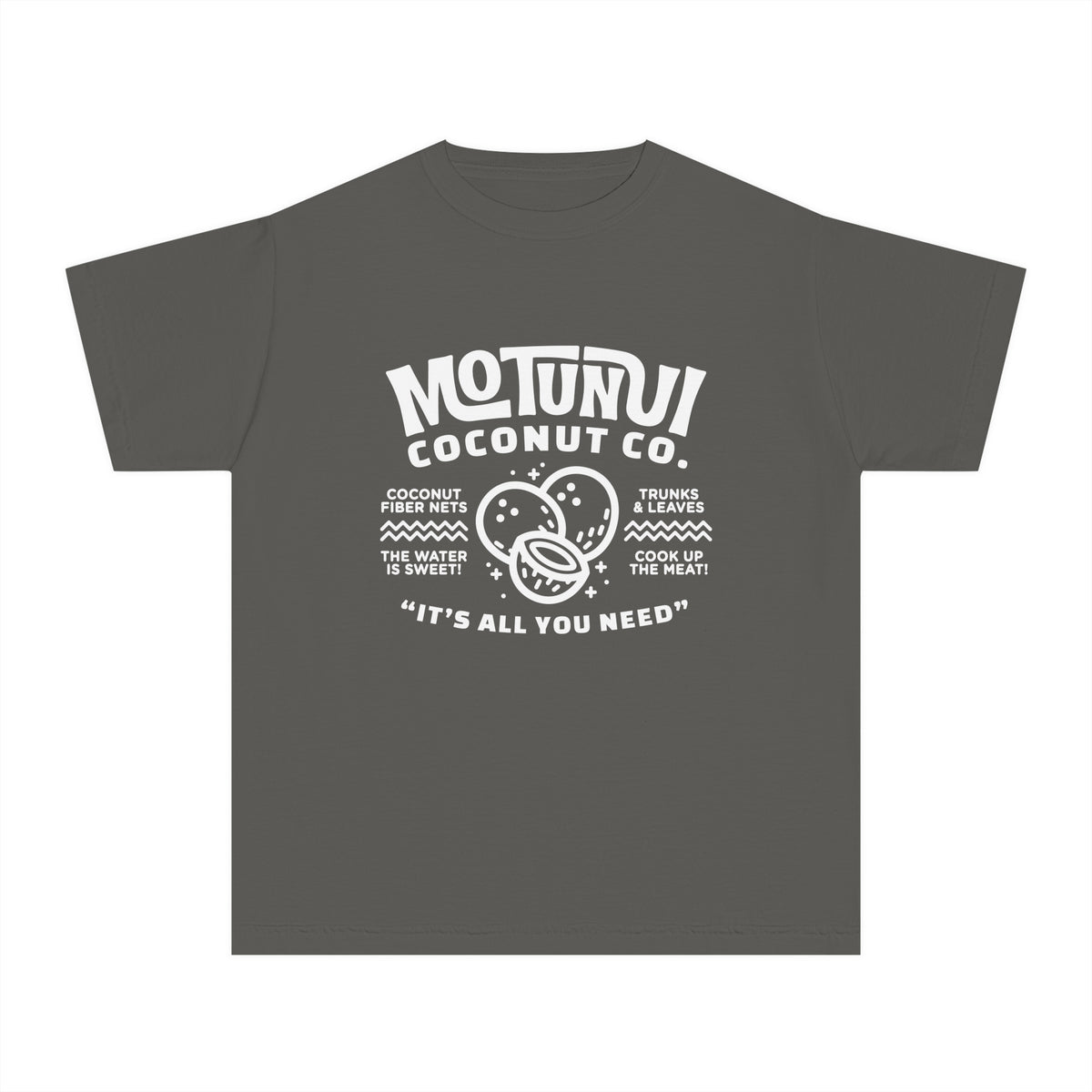 Motunui Coconut Company Comfort Colors Youth Midweight Tee