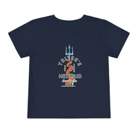 Triton's Mermaid Security Bella Canvas Toddler Short Sleeve Tee