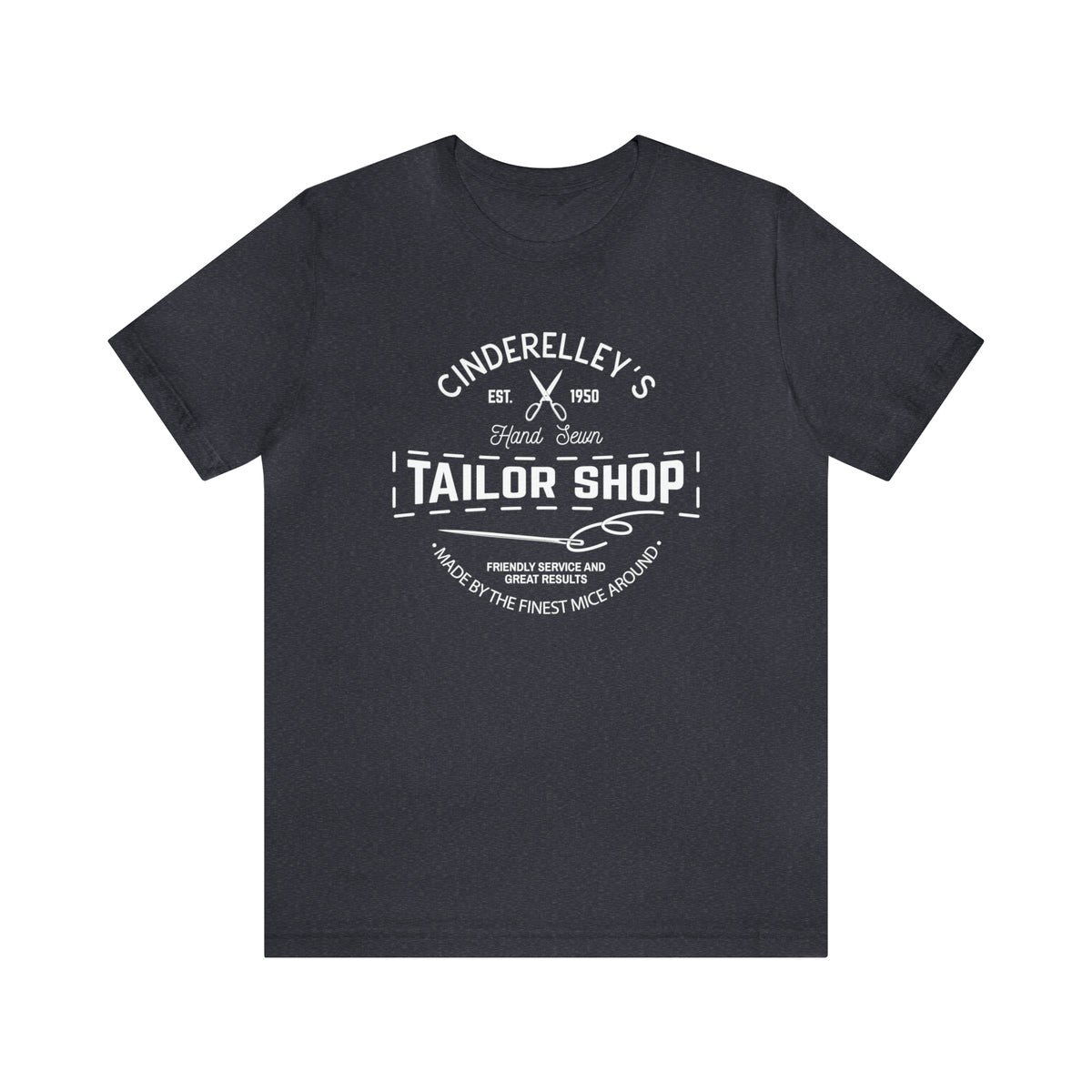 Cinderelley’s Tailor Shop Canvas Unisex Jersey Short Sleeve Tee