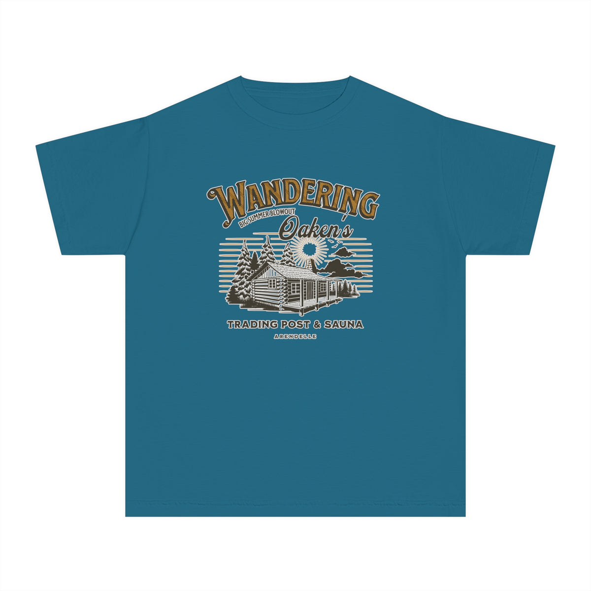 Wandering Oaken’s Trading Post Comfort Colors Youth Midweight Tee