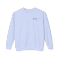 World Showcase Walking Club Unisex Lightweight Comfort Colors Crewneck Sweatshirt