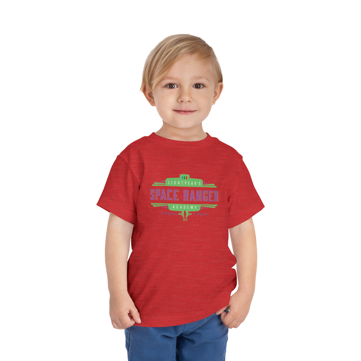 Lightyear's Space Ranger Academy Bella Canvas Toddler Short Sleeve Tee
