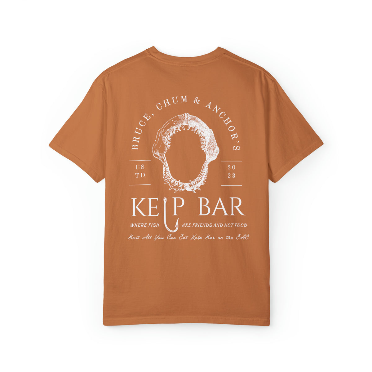 Bruce, Chum & Anchor's Kelp Bar Comfort Colors Unisex Garment-Dyed T-shirt