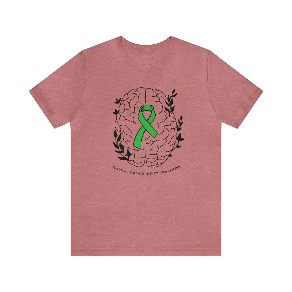 Traumatic Brain Injury Awareness Bella Canvas Unisex Jersey Short Sleeve Tee