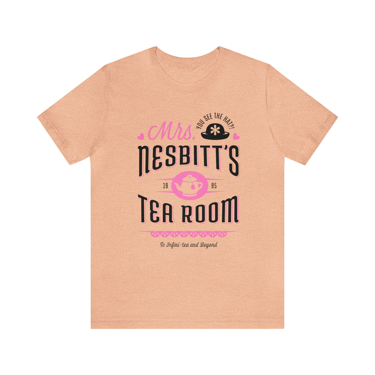Mrs. Nesbitt’s Tea House Bella Canvas Unisex Jersey Short Sleeve Tee