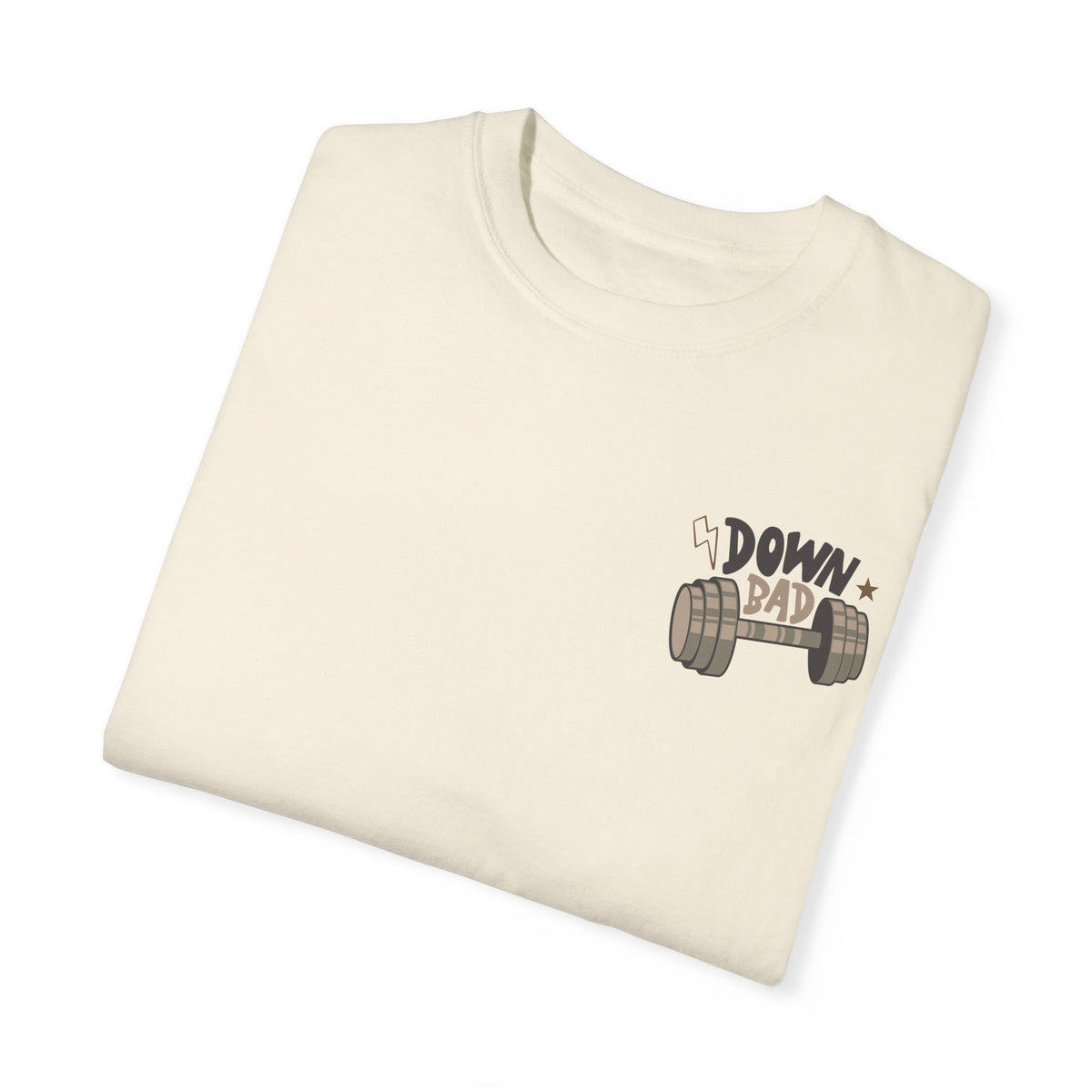 Down Bad Crying at the Gym Comfort Colors Unisex Garment-Dyed T-shirt