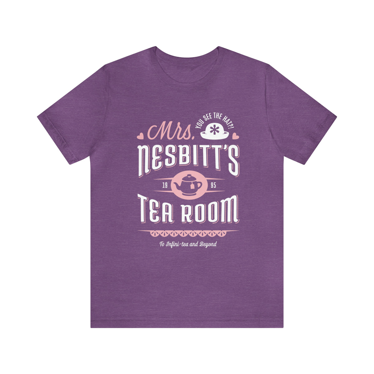 Mrs. Nesbitt’s Tea House Bella Canvas Unisex Jersey Short Sleeve Tee