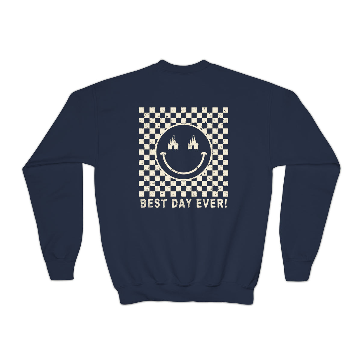 Best Day Ever Gildan Youth Crewneck Sweatshirt