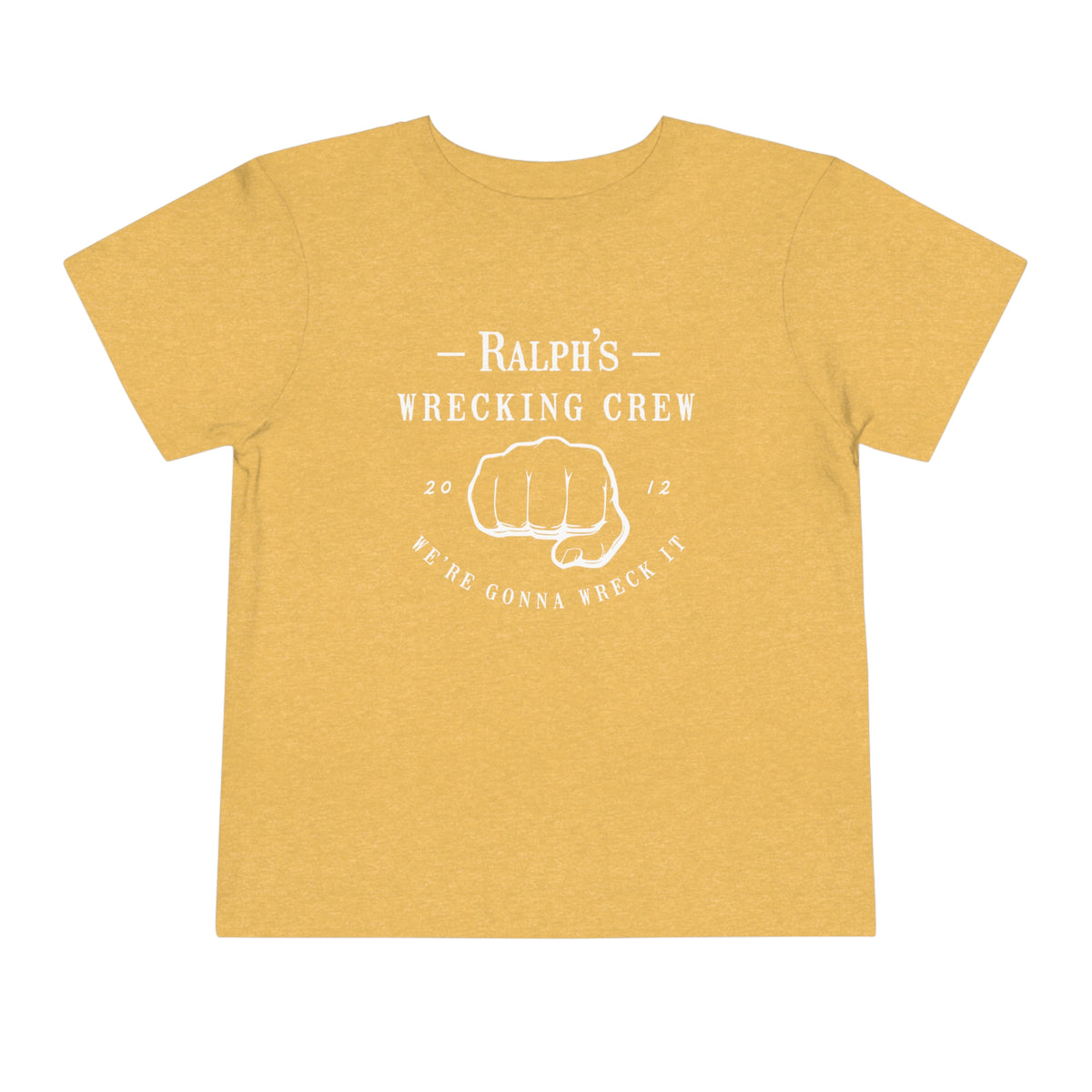 Ralph’s Wrecking Crew Bella Canvas Toddler Short Sleeve Tee