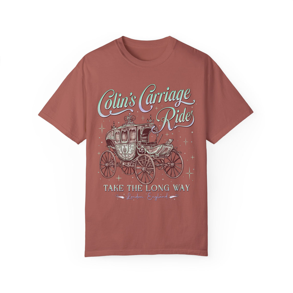 Colin's Carriage Rides Comfort Colors Unisex Garment-Dyed T-shirt
