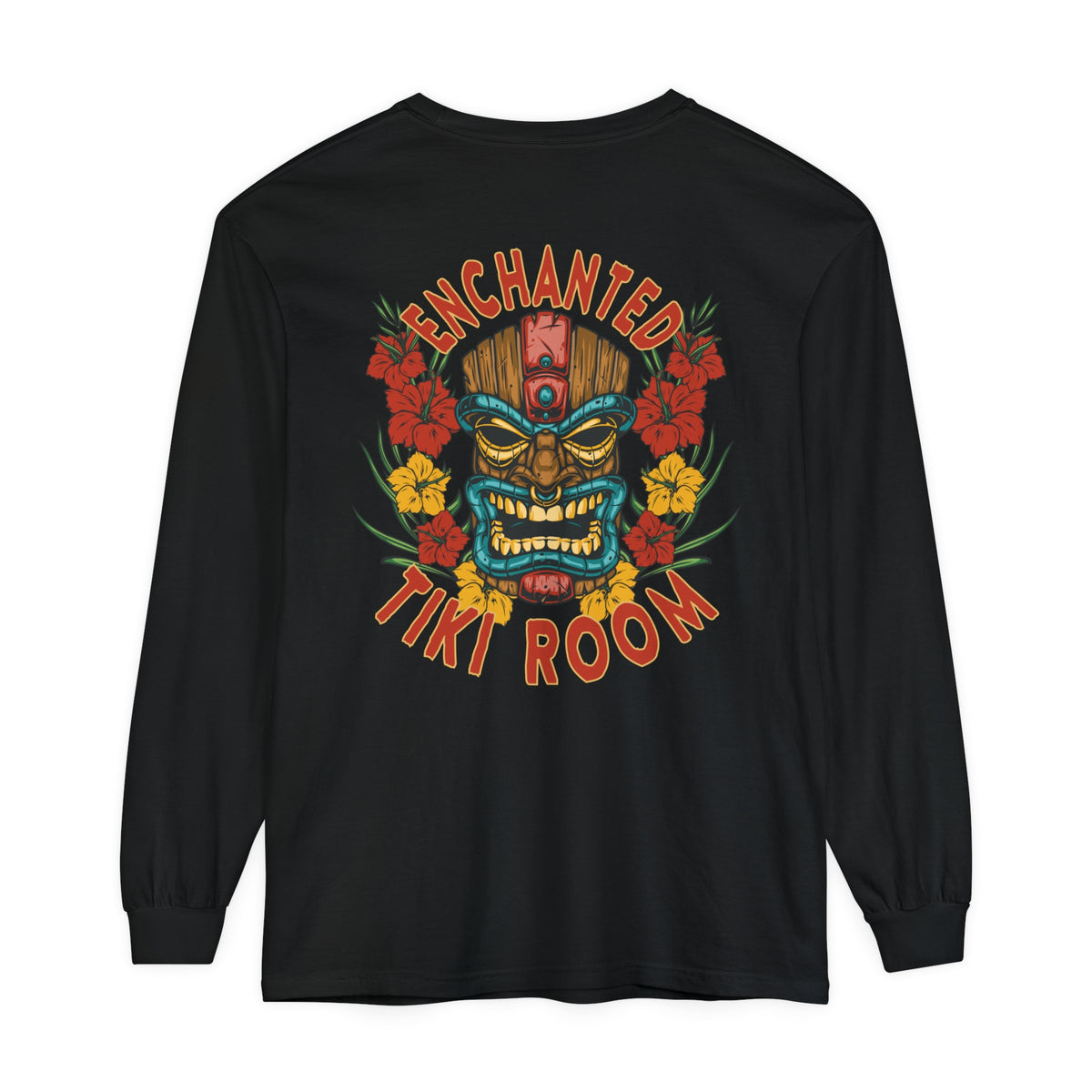 Enchanted Tiki Room Comfort Colors Unisex Garment-dyed Long Sleeve T-Shirt