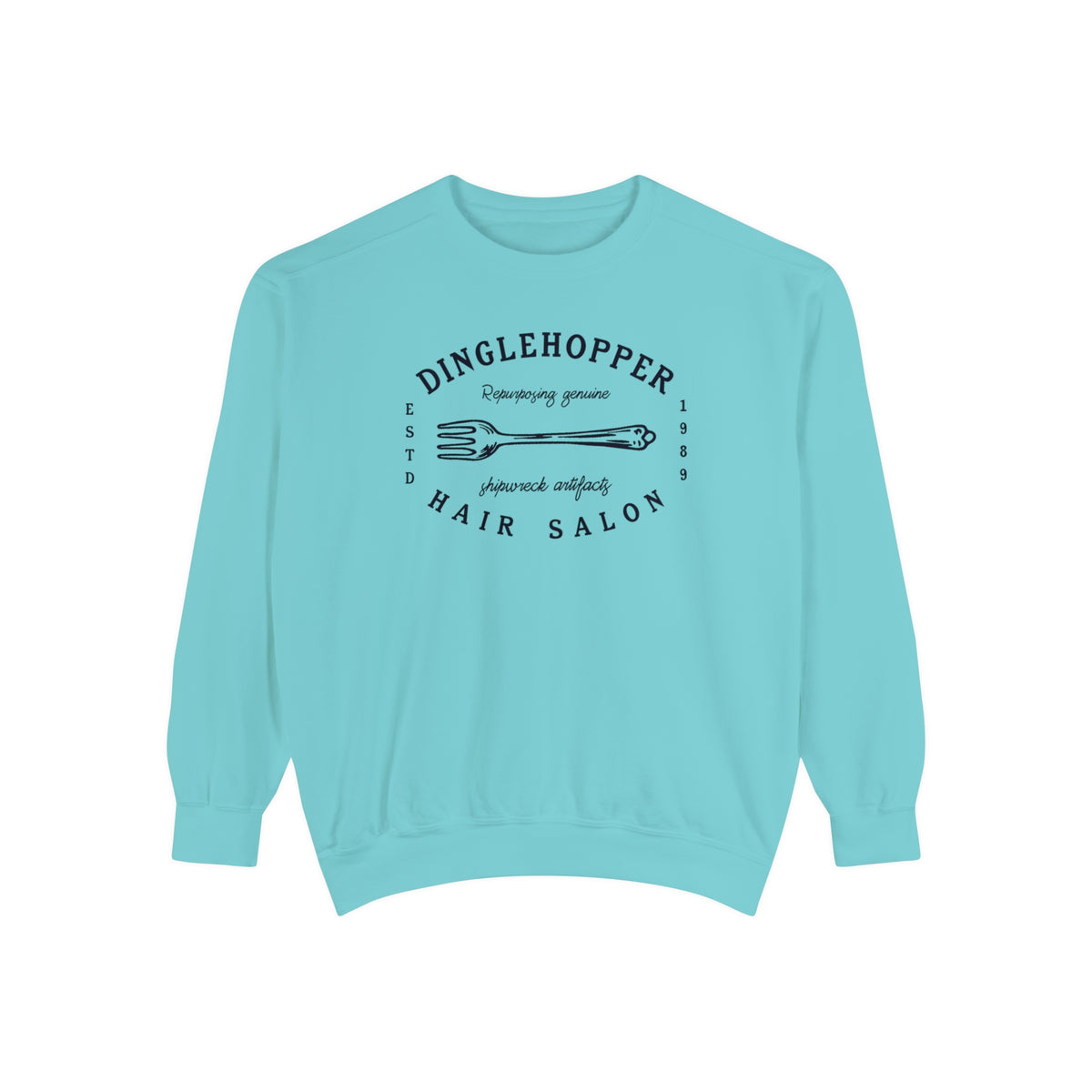 Dinglehopper Hair Salon Comfort Colors Unisex Garment-Dyed Sweatshirt
