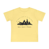 Oh What Fun It Is To Ride Bella Canvas Baby Short Sleeve T-Shirt