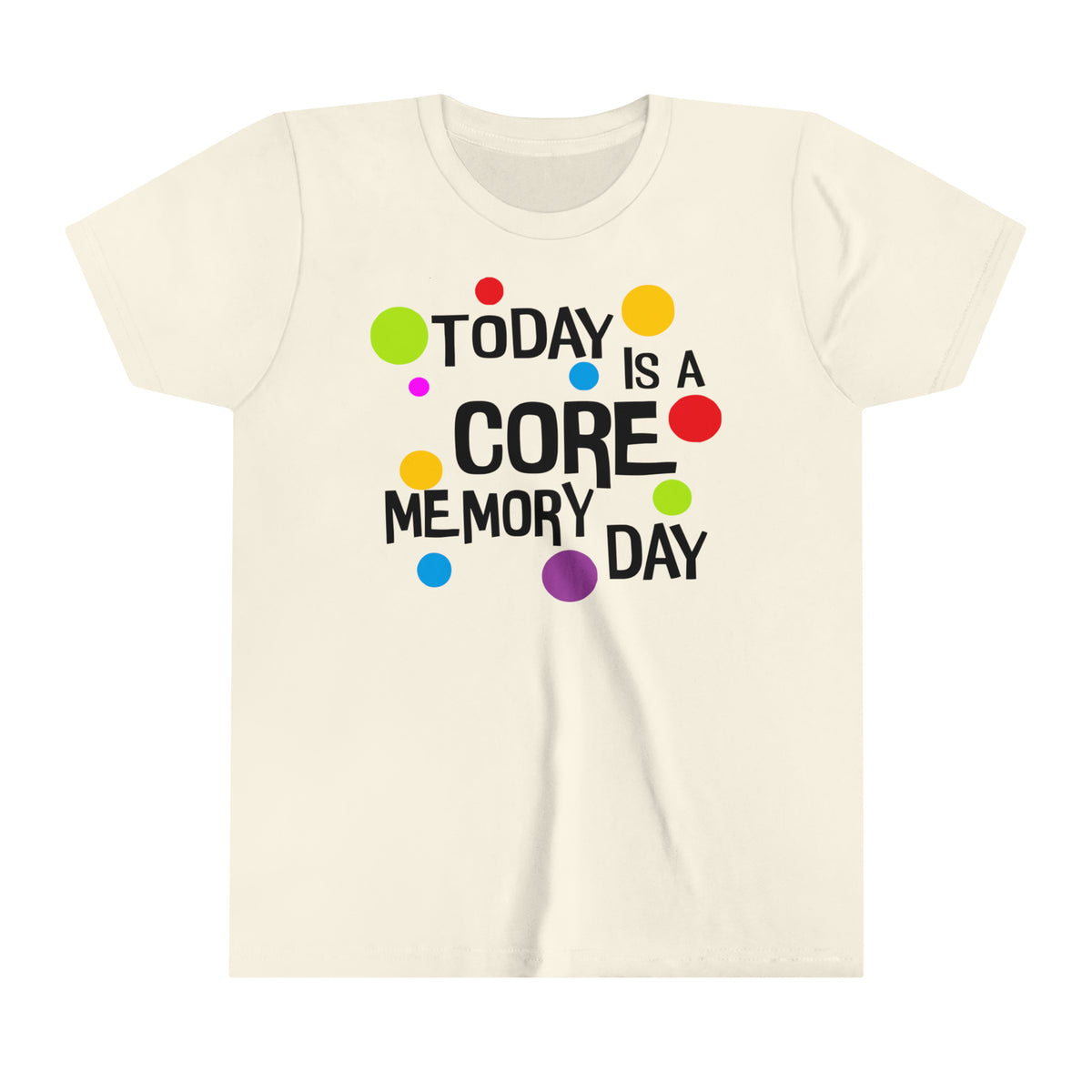 Core Memory Day Bella Canvas Youth Short Sleeve Tee