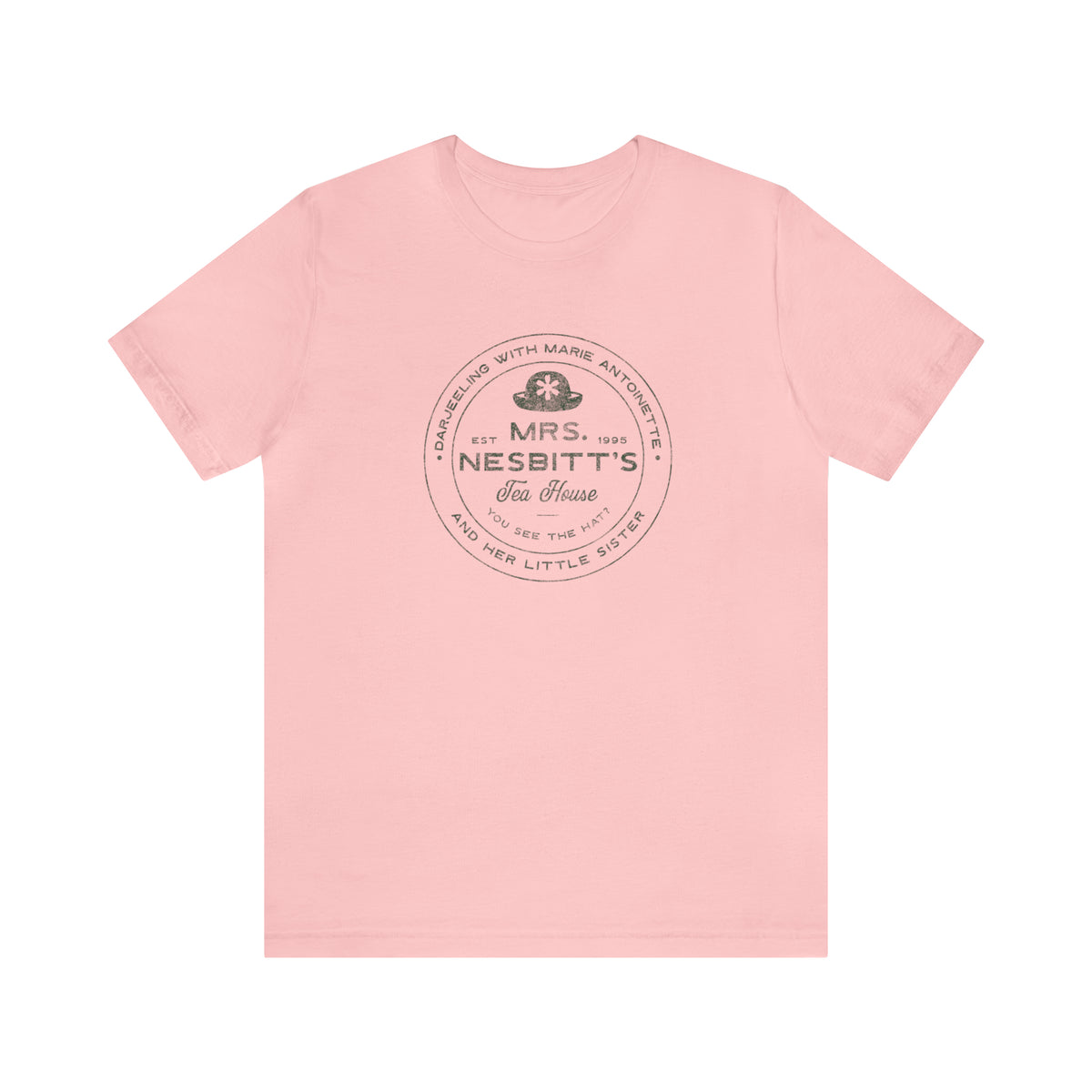 Mrs. Nesbitt’s Tea House Bella Canvas Unisex Jersey Short Sleeve Tee