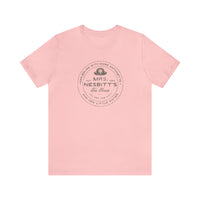 Mrs. Nesbitt’s Tea House Bella Canvas Unisex Jersey Short Sleeve Tee