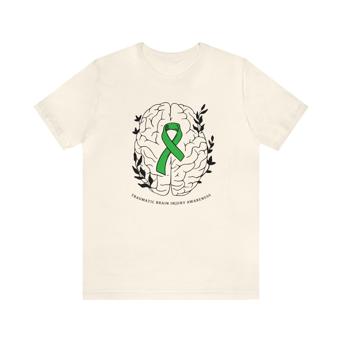 Traumatic Brain Injury Awareness Bella Canvas Unisex Jersey Short Sleeve Tee