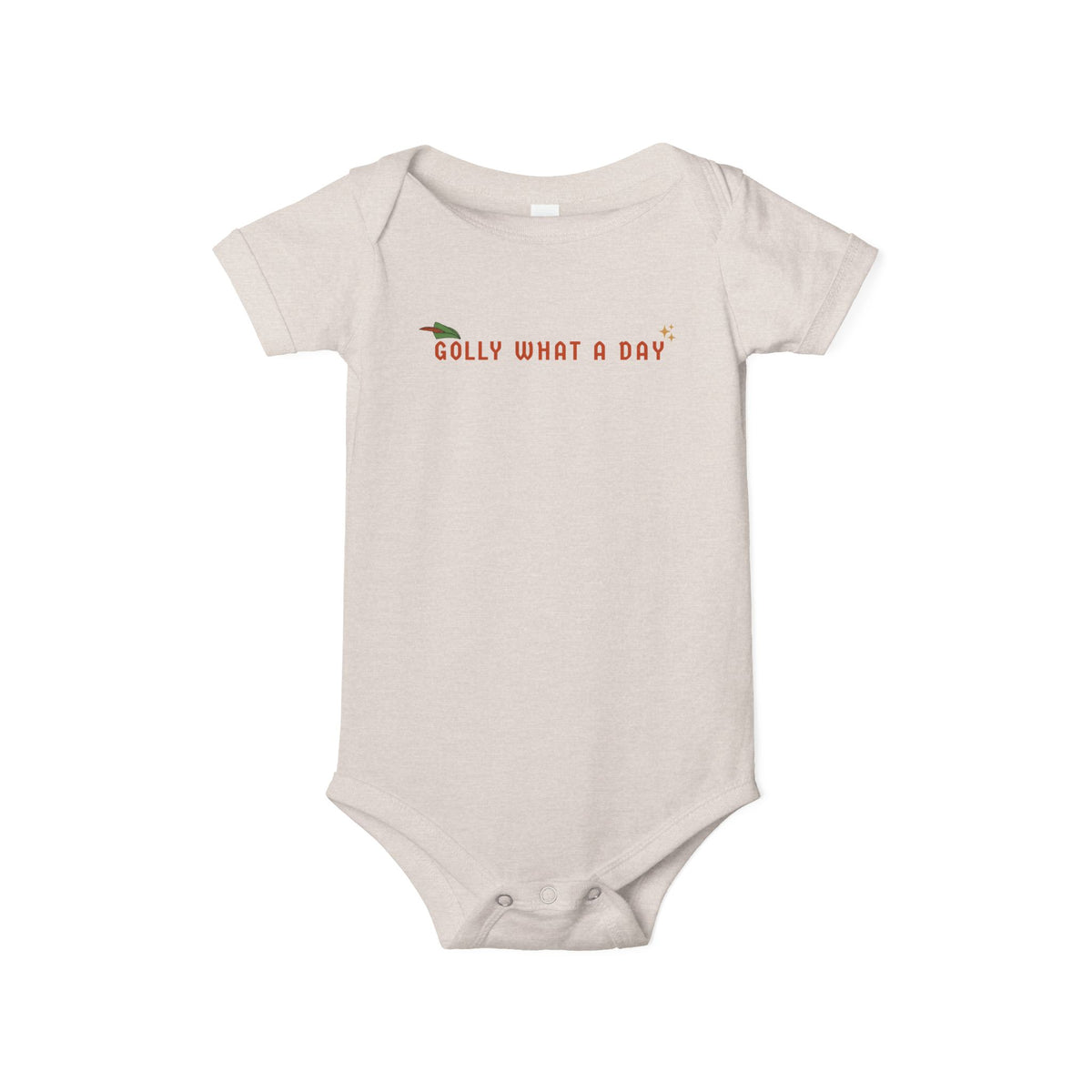 Golly What A Day Bella Canvas Infant Jersey One Piece