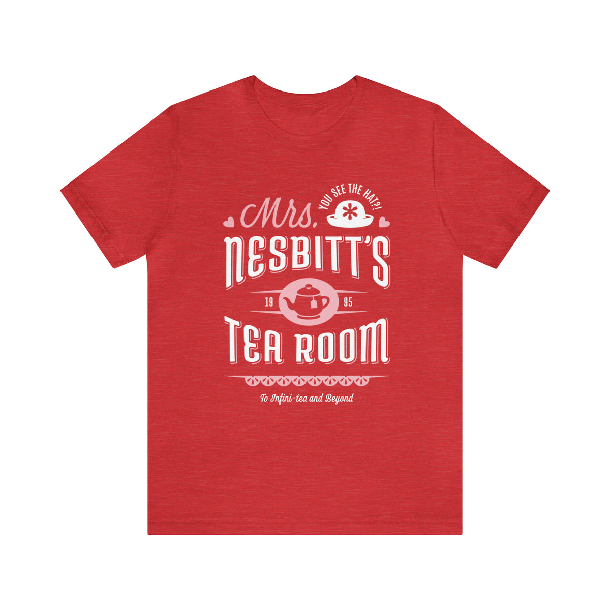 Mrs. Nesbitt’s Tea House Bella Canvas Unisex Jersey Short Sleeve Tee