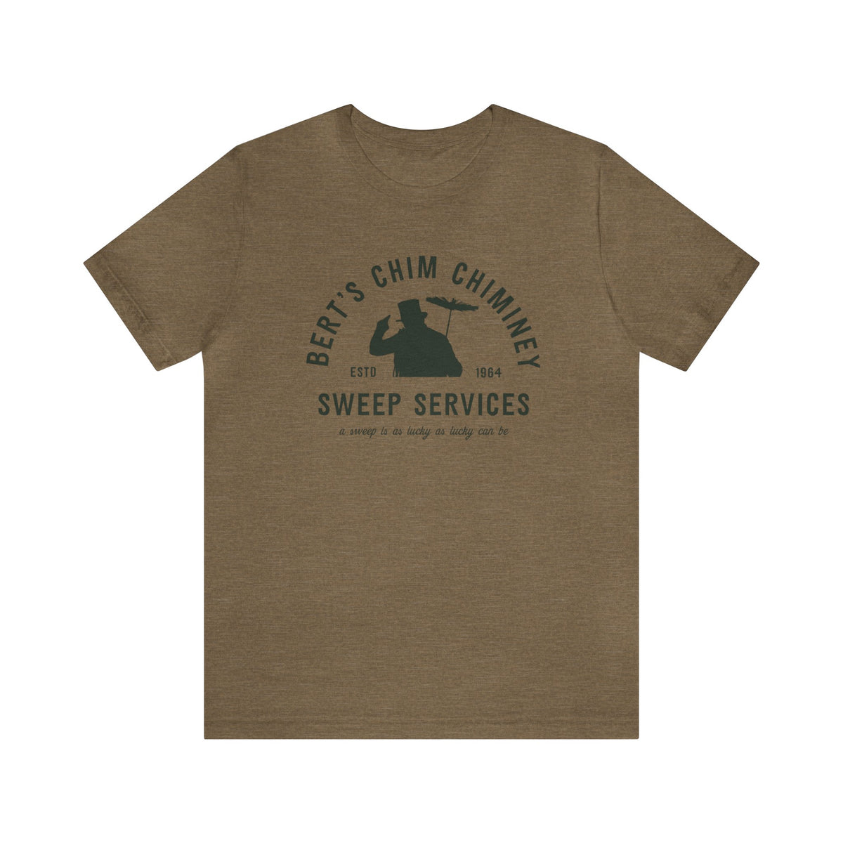 Bert’s Chim Chiminey Sweep Services Bella Canvas Unisex Jersey Short Sleeve Tee
