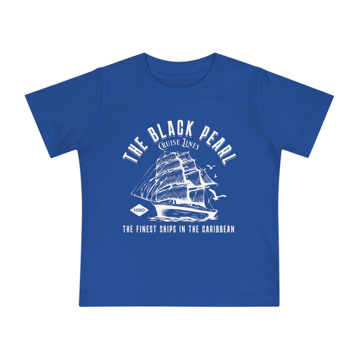 Black Pearl Cruise Lines Bella Canvas Baby Short Sleeve T-Shirt