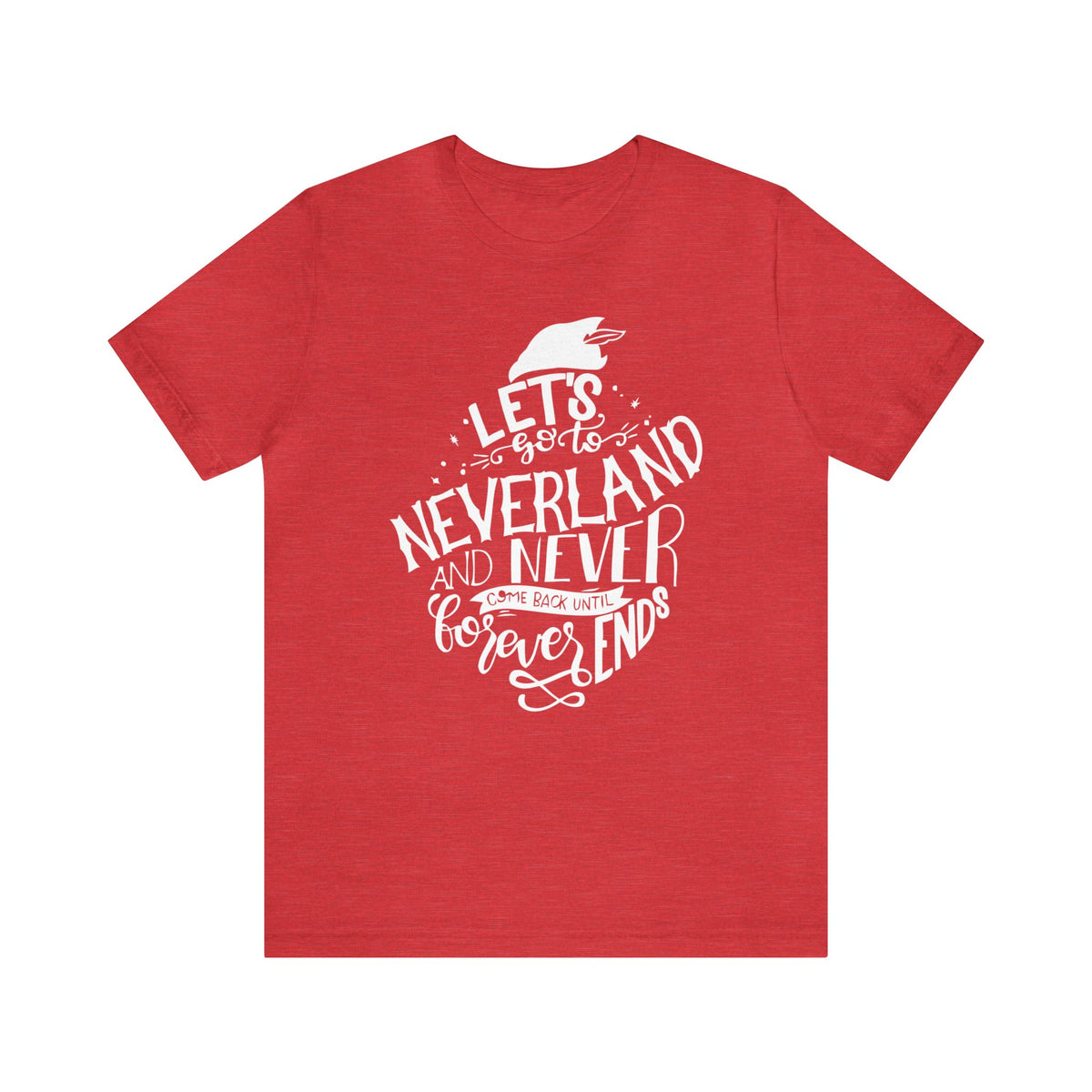 Neverland Bella Canvas Unisex Jersey Short Sleeve Tee