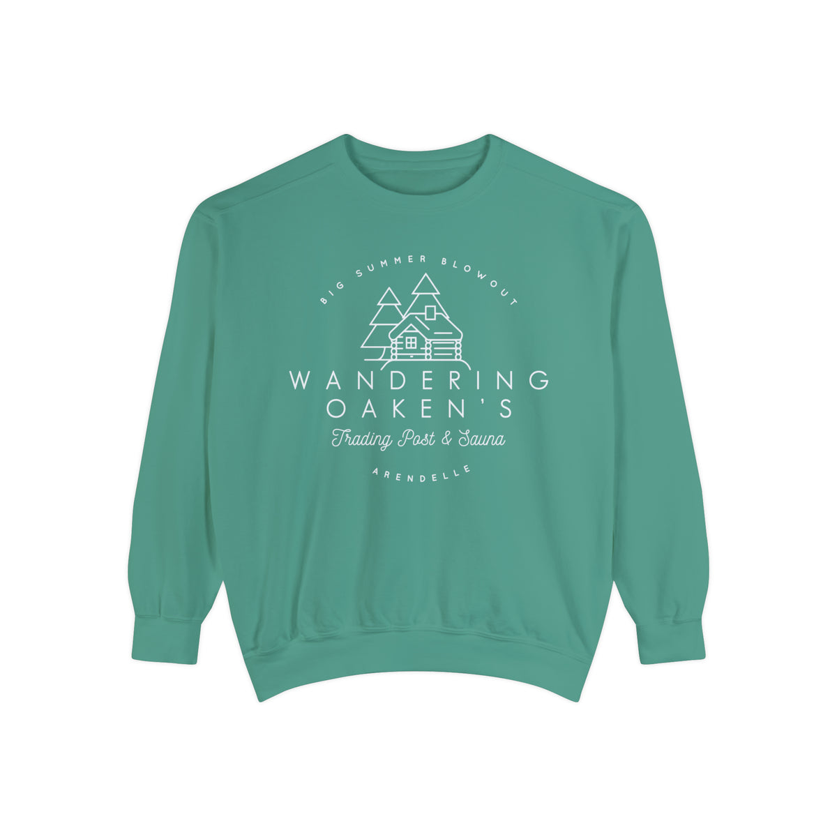 Wandering Oaken’s Trading Post Comfort Colors Unisex Garment-Dyed Sweatshirt