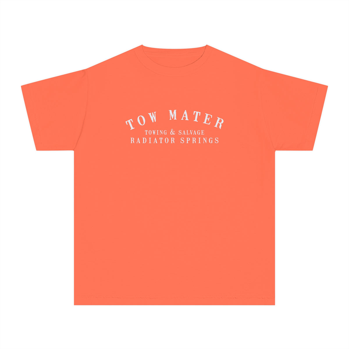 Tow Mater Towing & Salvage Comfort Colors Youth Midweight Tee