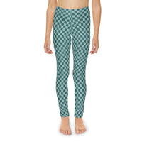Checked Youth Full-Length Leggings