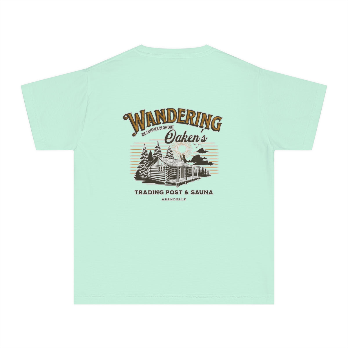 Wandering Oaken’s Trading Post Comfort Colors Youth Midweight Tee