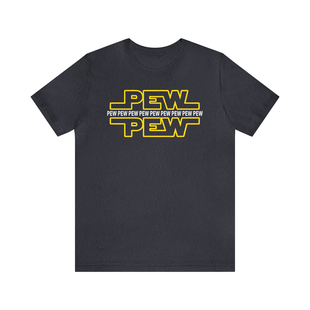 PEW PEW PEW Bella Canvas Unisex Jersey Short Sleeve Tee