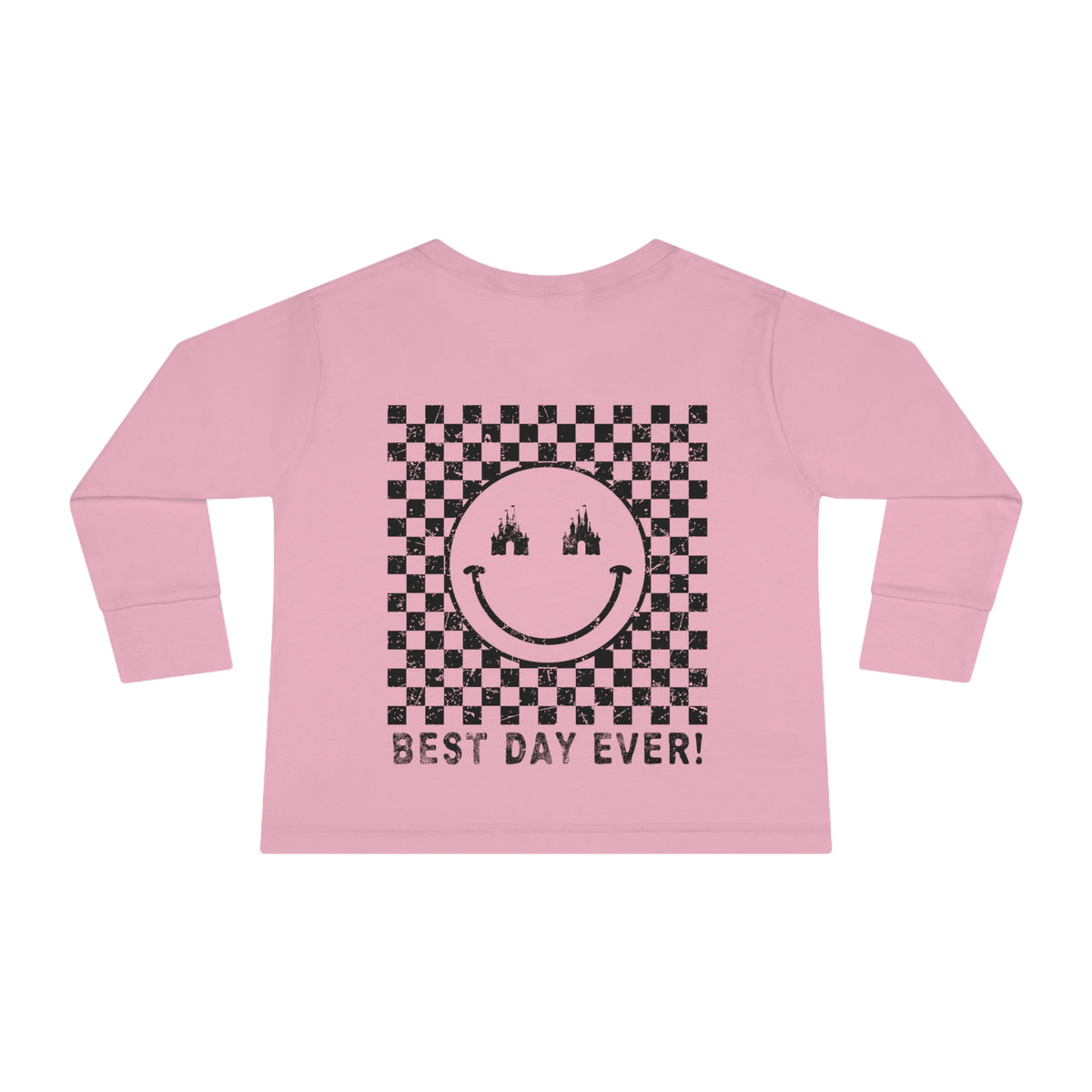 Best Day Ever Rabbit Skins Toddler Long Sleeve Tee