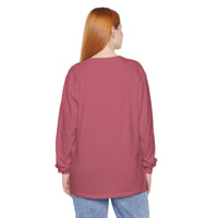 Spooky Scary Skeletons Comfort Colors Unisex Garment-dyed Long Sleeve T-Shirt