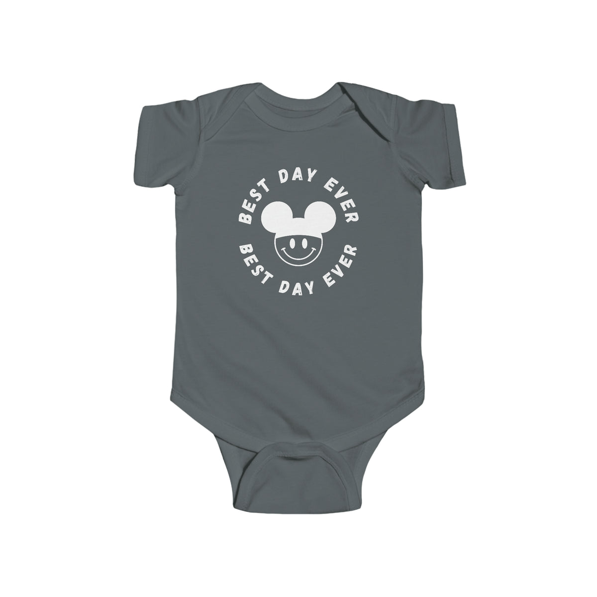 Best Day Ever Rabbit Skins Infant Fine Jersey Bodysuit