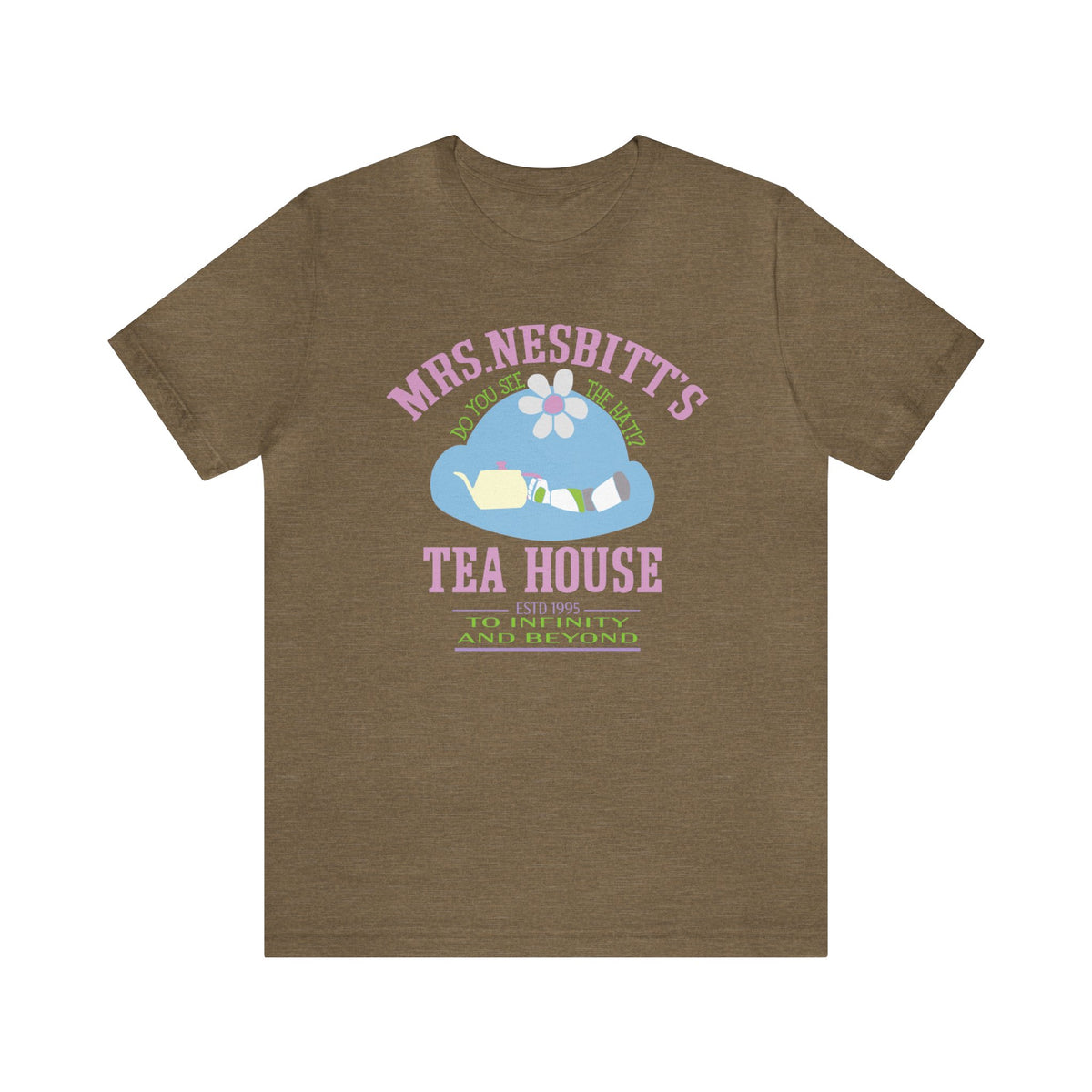 Mrs. Nesbitt’s Tea House Bella Canvas Unisex Jersey Short Sleeve Tee