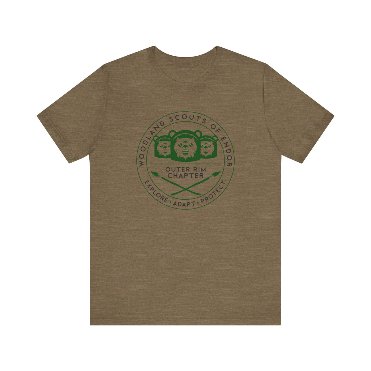 Woodland Scout Bella Canvas Unisex Jersey Short Sleeve Tee