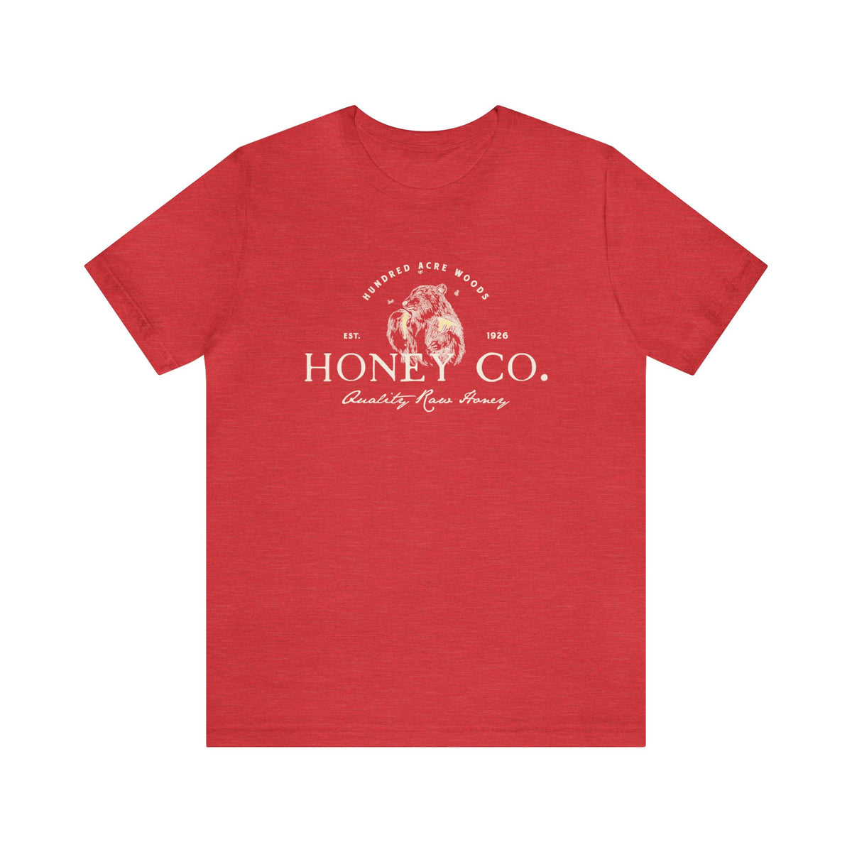 Hundred Acre Woods Honey Co. Bella Canvas Unisex Jersey Short Sleeve Tee