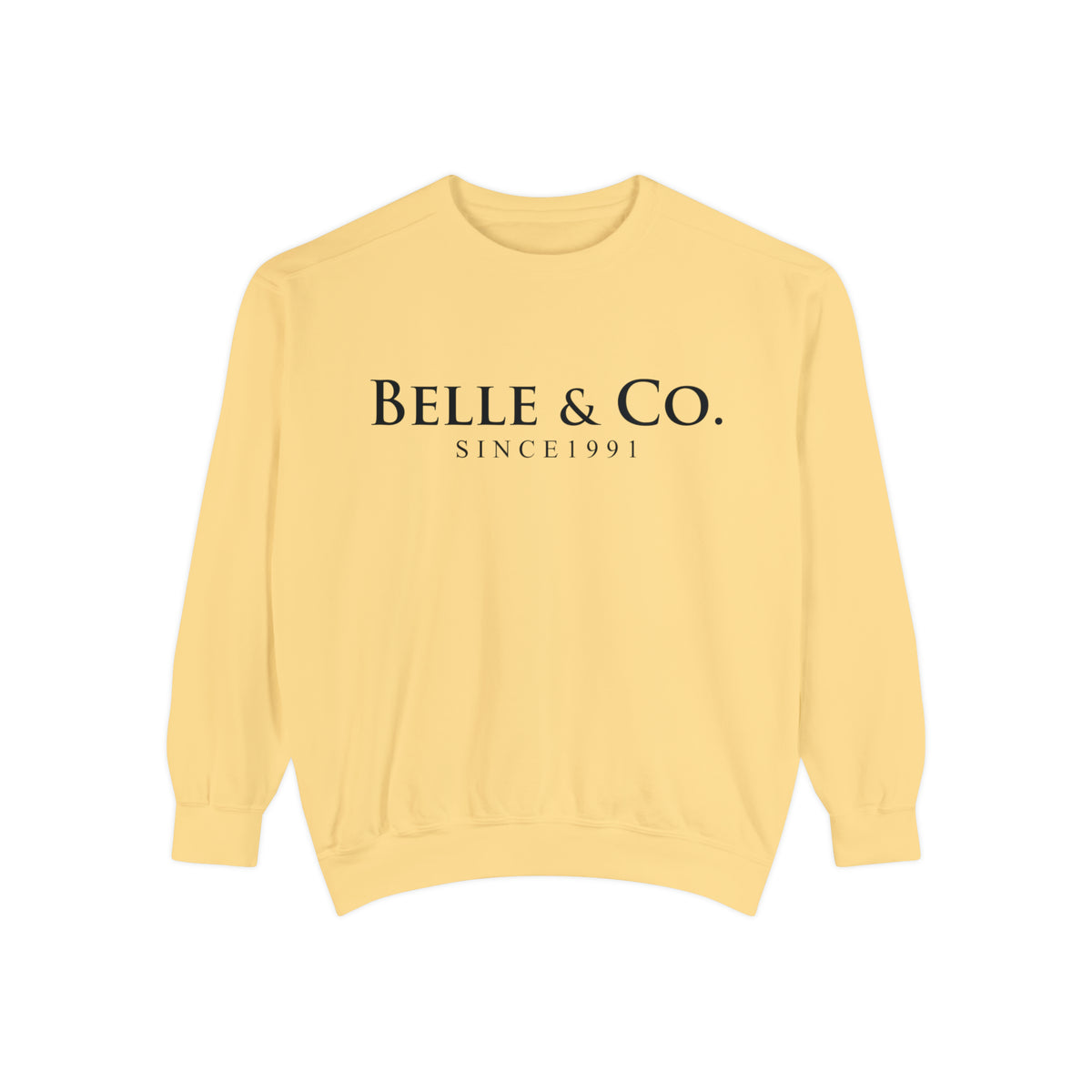 Belle & Co. Comfort Colors Unisex Garment-Dyed Sweatshirt
