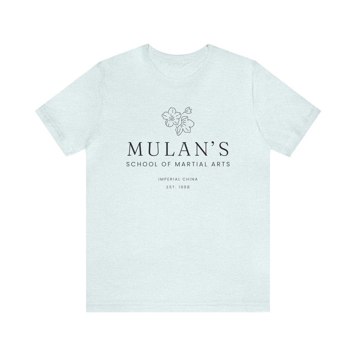Mulan's School of Martial Arts Bella Canvas Unisex Jersey Short Sleeve Tee
