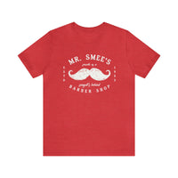 Mr. Smee's Barber Shop Bella Canvas Unisex Jersey Short Sleeve Tee