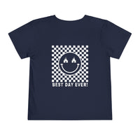 Best Day Ever Bella Canvas Toddler Short Sleeve Tee