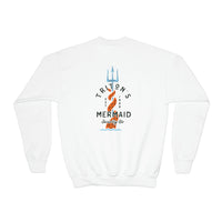 Triton's Mermaid Security Gildan Youth Crewneck Sweatshirt
