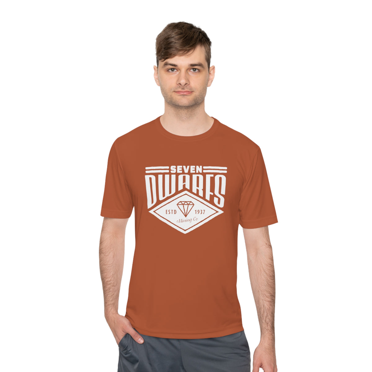 Seven Dwarfs Mining Co. Unisex Moisture Wicking Tee
