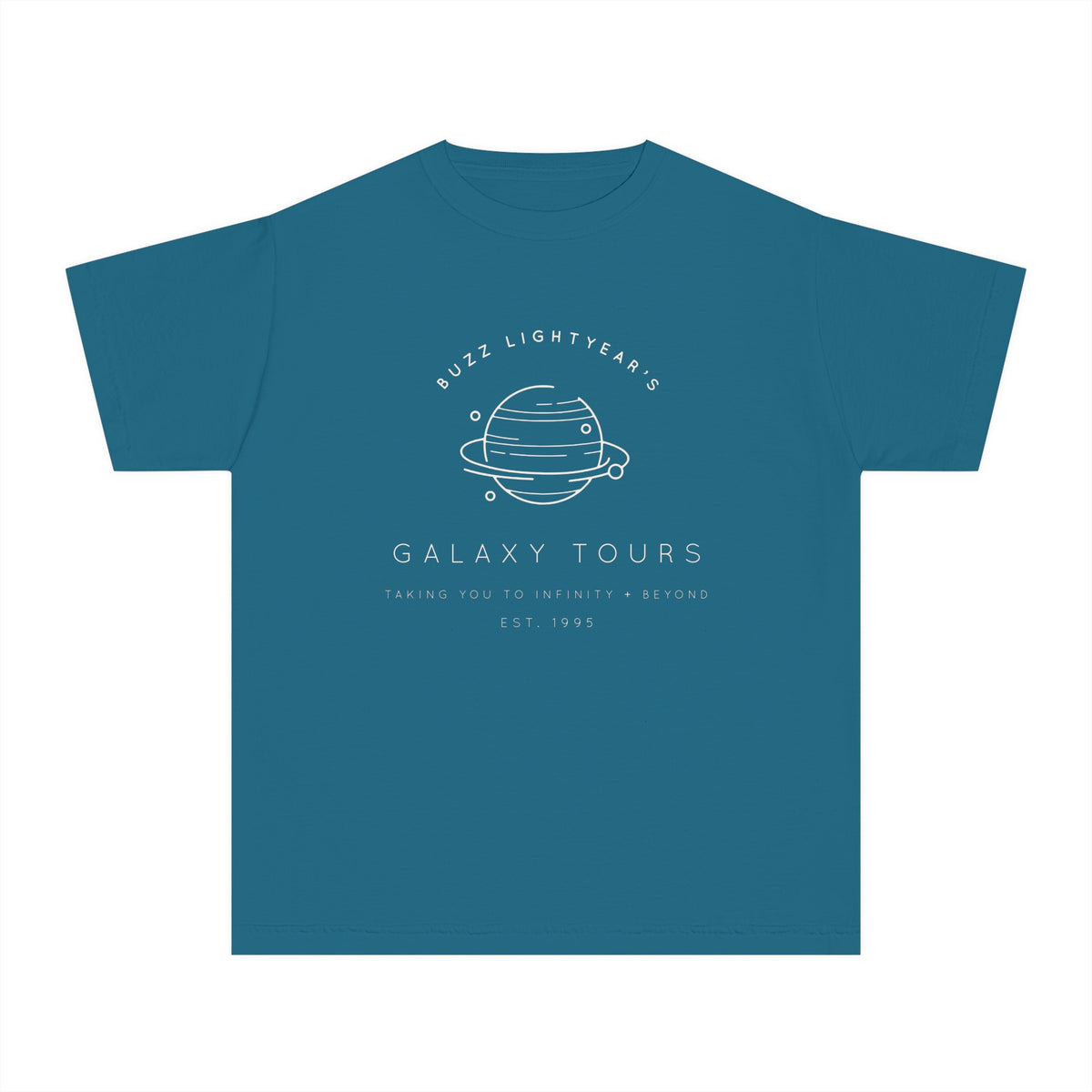Lightyear's Galaxy Tours Comfort Colors Youth Midweight Tee