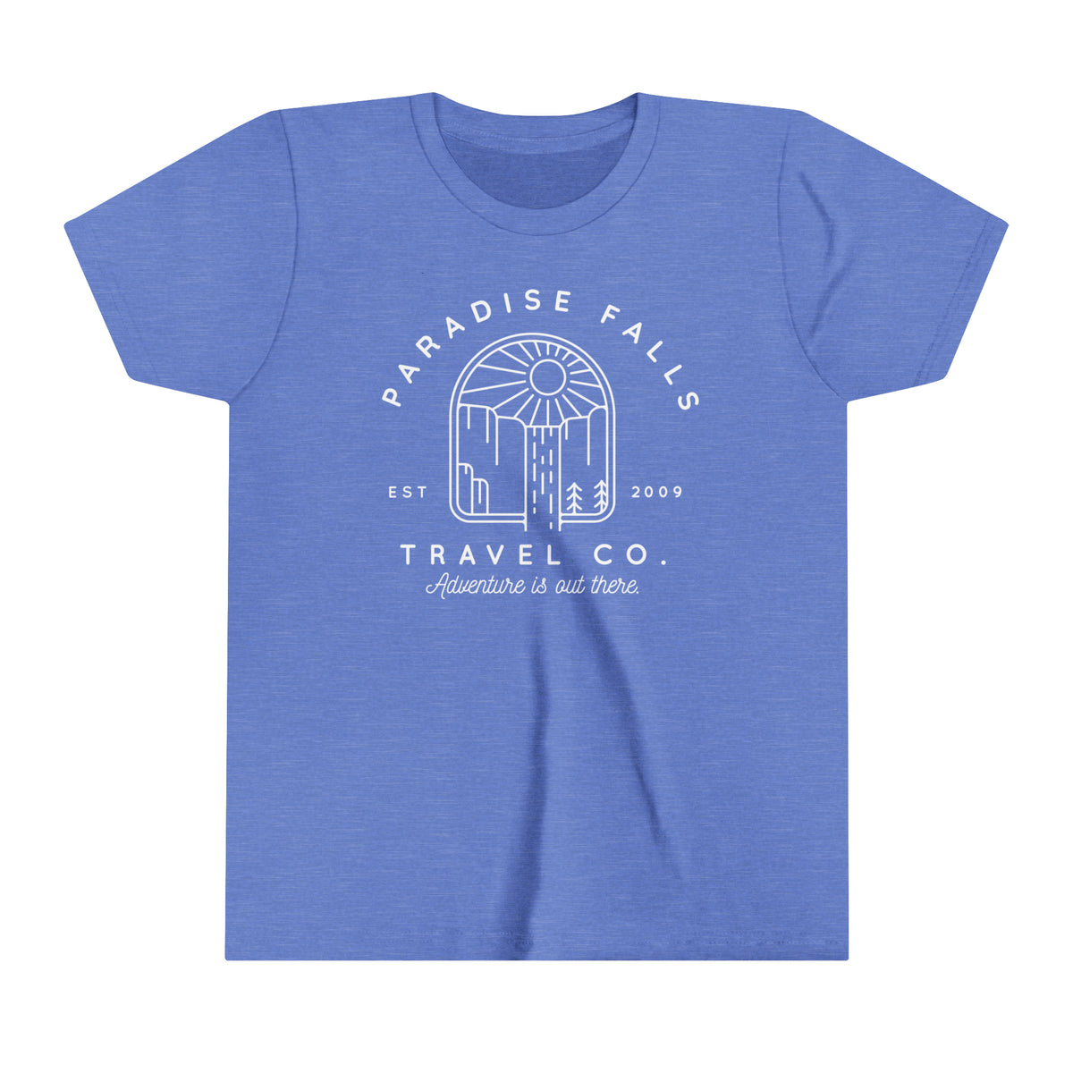 Paradise Falls Vacation Co. Bella Canvas Youth Short Sleeve Tee
