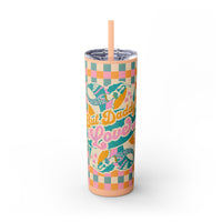 But Daddy I Love Him Maars Maker Skinny Matte Tumbler, 20oz