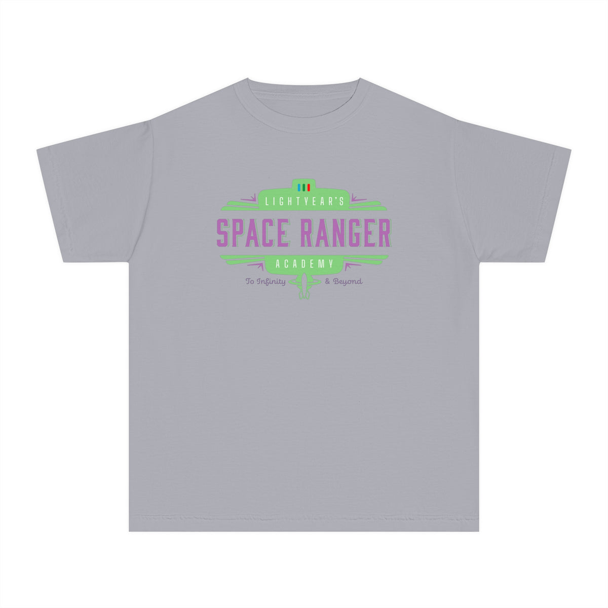 Lightyear's Space Ranger Academy Comfort Colors Youth Midweight Tee