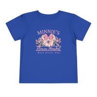 Minnie's Flower Market Bella Canvas Toddler Short Sleeve Tee